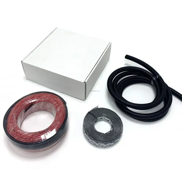 220V Floor Heating Cable Frost-protection of Pipework Underfloor Underground Heating Tracing Cable With Thermostat photo-6