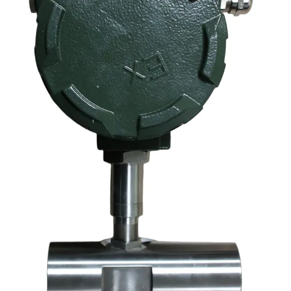 Kyue KTF200Turbine Flowmeter 4-20mA Pulse RS485 Diesel Fuel Hot Water Flow Meter Flow Sensor DN15 Industrial Automation photo-4