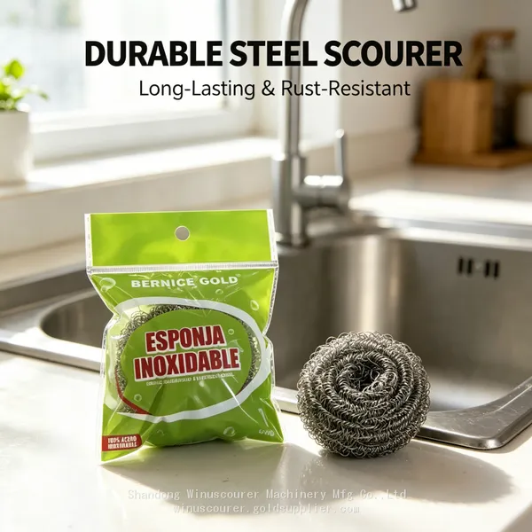 No Wire Shedding High Density Steel Wool Ball With Strong Decontamination Power photo-2