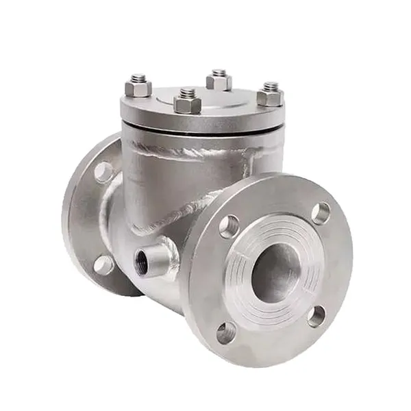 Factory Direct Sales of High-quality Stainless Steel Flange Swing Insulation Check Valve photo-2
