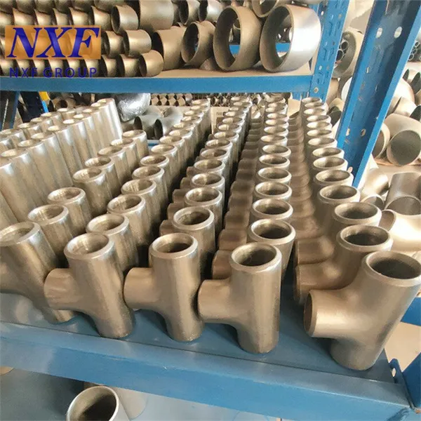 NXF UNS N06625 Alloy 625/2.4856/N06625 OD DN15-1200 Thickness SCH10-XXS Nickel Alloy Butt Welding Straight or Reducer Tee photo-4