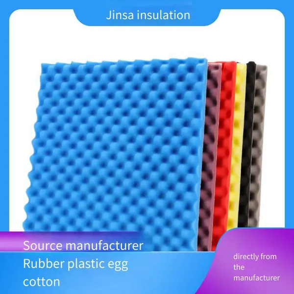 Sound-absorbing, Noise-reducing and Sound-insulating Flame-retardant Egg Cotton, Directly Supplied by the Manufacturer for Conference Halls and Studios. Jinsa Insulation