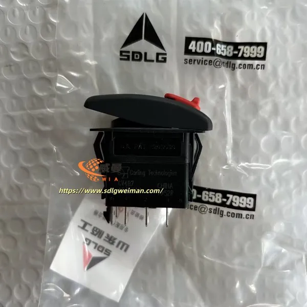 ORIGINAL SDLG ROCKER SWITCH 4130003083 APPLY FOR FOR SDLG WHEEL LOADER MOTOR GRADER LG958 L958F G9180 G9190 G9200 G9220 photo-2