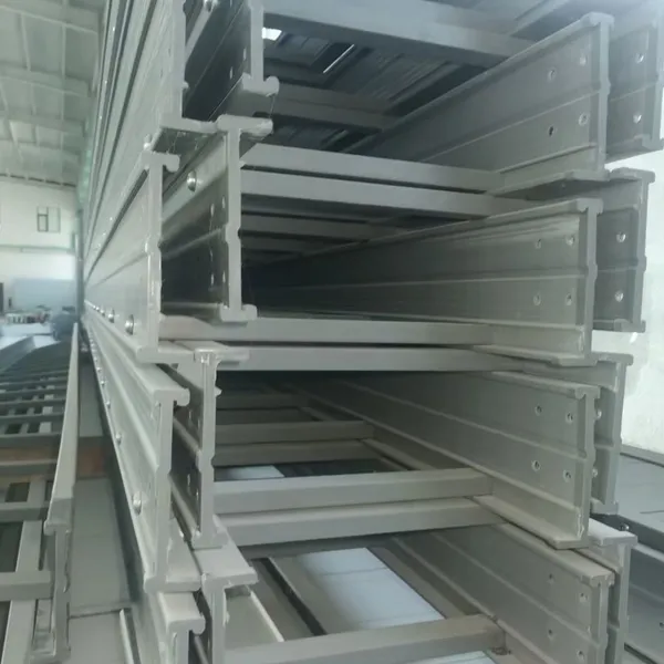 Fiberglass Cable Tray 600mm Wide 75mm Depth 100kg/m Load Industrial Grade Pultruded FRP photo-5