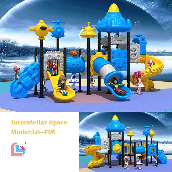 Park Playground Equipment，slide and Swing Set，outdoor Playground Equipment