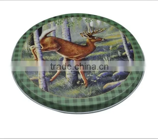 Food Grade Tinplate / CMYK Printing Gift Tin/Bar Tray photo-5