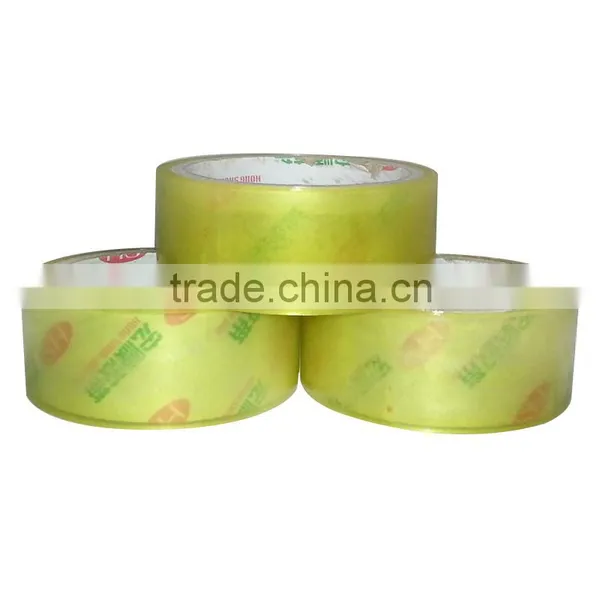 BOPP Carton Sealing Tape ,Packing Adhesive Tape, Yellow Transparent Tape,Customized Tape photo-4