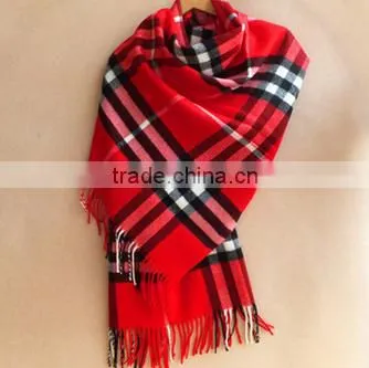 High Quality Fashionable Cotton Cashmere Imitation Tassel Scarf photo-2
