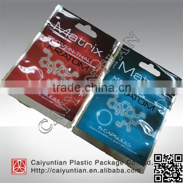 Custom Aluminium Foil Zipper 6g Herbal Incense Packaging Bags photo-2