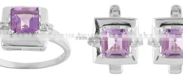 New Design Fashion Ring Earring Set