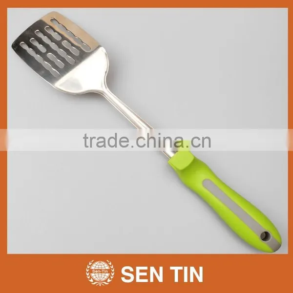 KU-B07TPR Stainless Steel Spaghetti Ladle With PP & TPR Handle Kitchen Tool photo-2