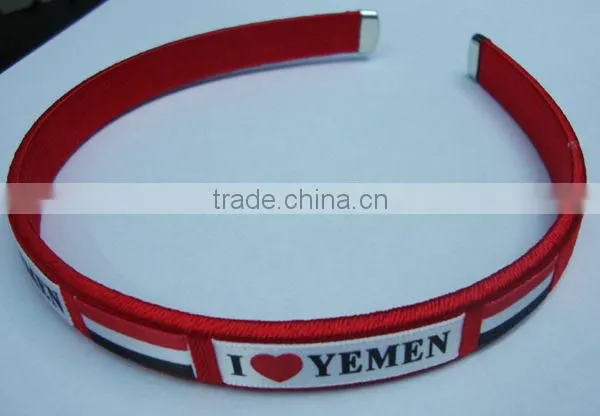 I Love YEMEN Hair Jewlry,I Love YEMEN Sport Fans Product,Promotional Fans Gift