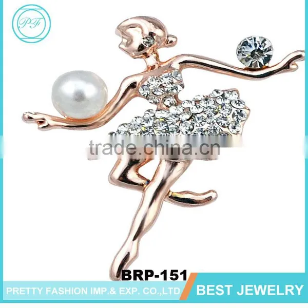 Elegant Ballet Dancer High Quality Brooch photo-2
