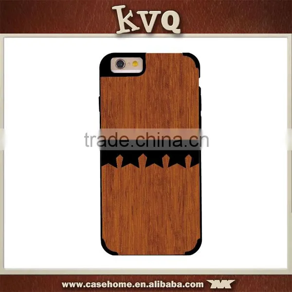 OEM Design Wooden Phone Case Back Cover Case for Iphone photo-6