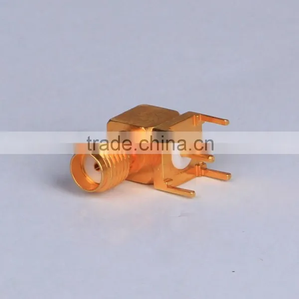 SMA,manufacturer Type and Female Gender 20mm R/A Pcb Mount Sma Micro-strip rf Connector photo-2