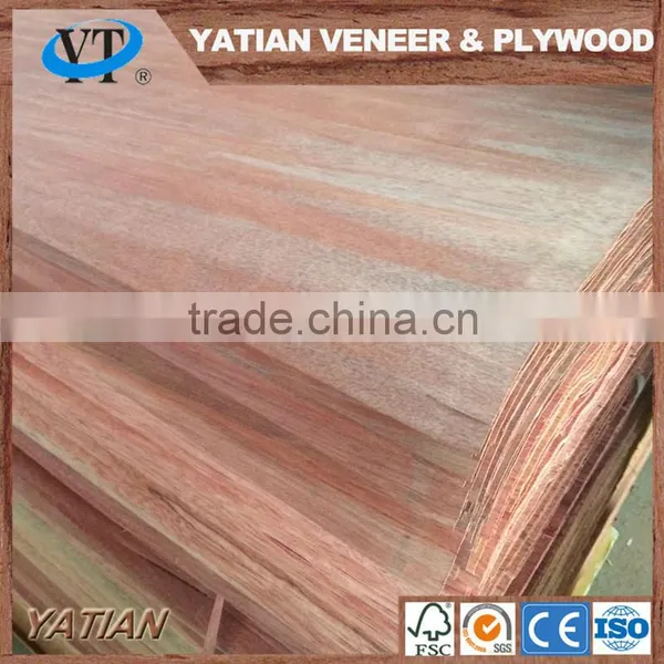 Grade ABCDEF 0.2-1.0mm Okoume Veneer for Fancy Plywood