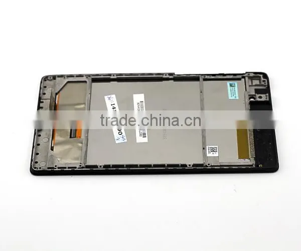 For ASUS Google Nexus 7 2nd Gen 2013 LCD Display Panel Touch Screen Digitizer Black + Bezel Frame Assembly photo-2