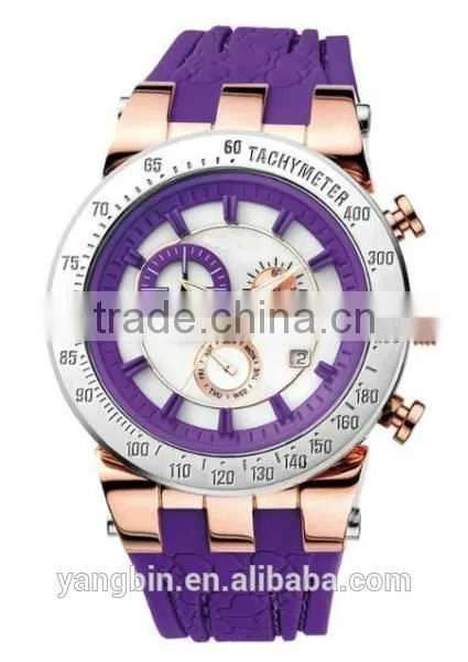 2015 Silicon Strap Luxury Big Dial Watch Made in China Factory photo-4