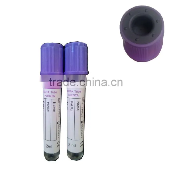 Disposable Glass or PET Vacuum Blood Collection Tubes photo-3