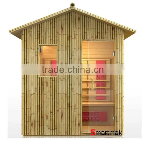 Hemlock Deluxe Outdoor Sauna Room for Sale,outdoor Sauna With CE Quality Choice photo-4