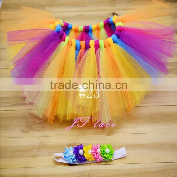 Fancy Kids Tutu Skirts - Factory Directly Children Tutu Rainbow - Baby Girls Photography Decorative Tutu Skirts