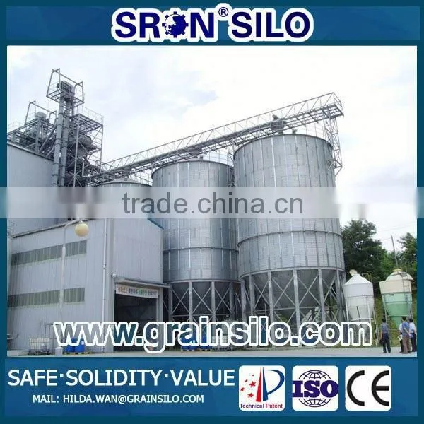 ISO Certified Hopper Bottom Steel Silos for Hot Sale