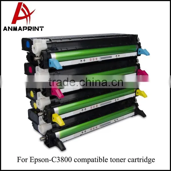 Factory Price C3800 Compatible Toner Cartridge Use for Epson C3800 Laser Toner Cartridge photo-2