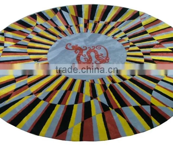 100% Acrylic Bar,KTV Etc Carved Hand Tufted Carpet photo-6