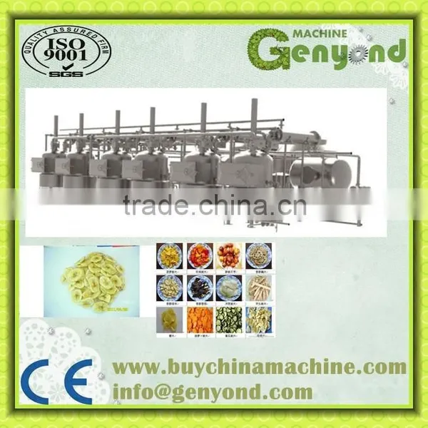 Continuous French Fries Frying Machine/industrial Frying Machine for Potato&cassava