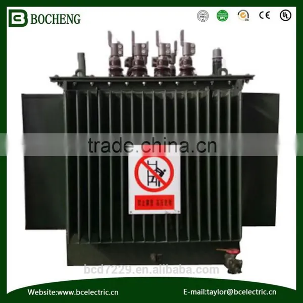 33KV 500KVA Oil Immersed Electrical Transformer