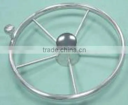 15 1/2" Power Steering Wheel With Knob photo-2