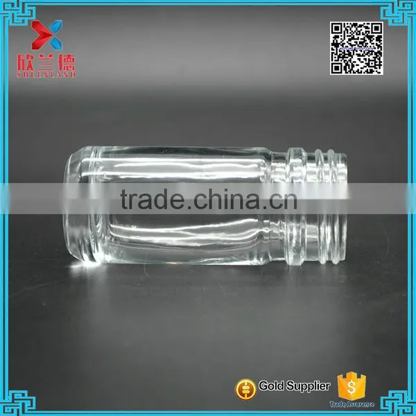 Empty Mini Glass Bottle Wholesale for Medicine Bottle Industry With Black Cap photo-6