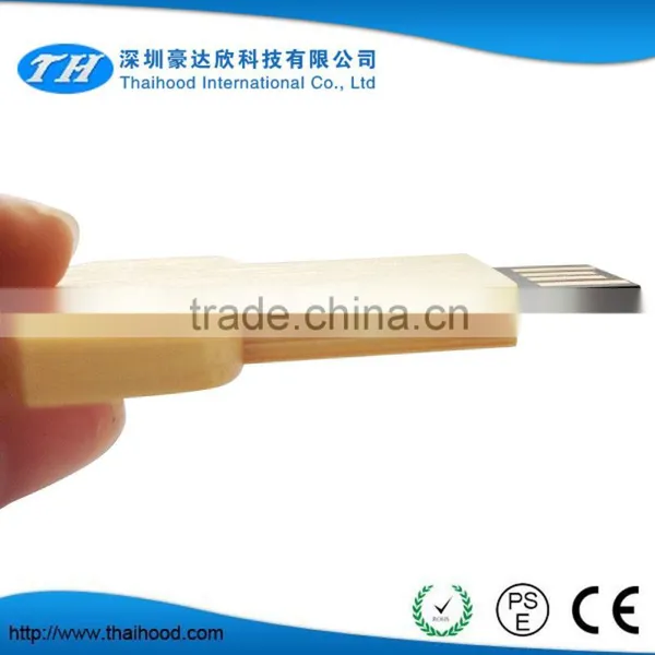 Promotional Custom 32gb Flash Drive Wooden Mini Usb Key With Real Capacity photo-3