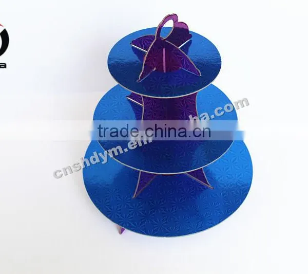 3 Tier Recycled Wedding Round Cake Stand