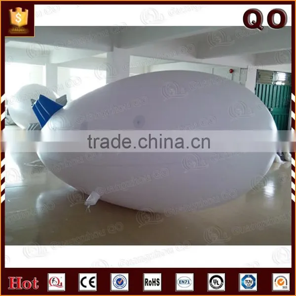 Custom Design Aircraft Shaped Outdoor Advertising Inflatable Zeppelin Helium Balloon photo-5