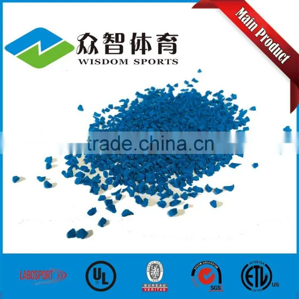 Rubber Chips EPDM Granules Rubber for Flooring Surface