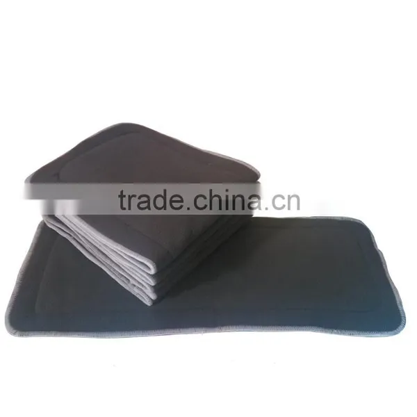 Bamboo Charcoal Diaper Insert 5Layers Charcoal photo-3