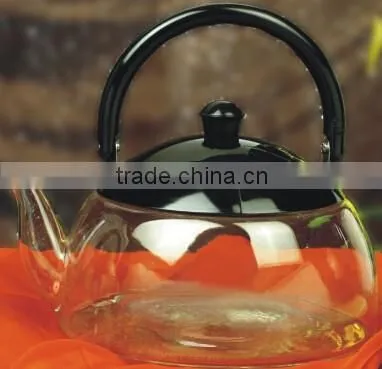 Borosilicate Glass Teapot With Handle Chinese Family Kitchen Glass Teaset