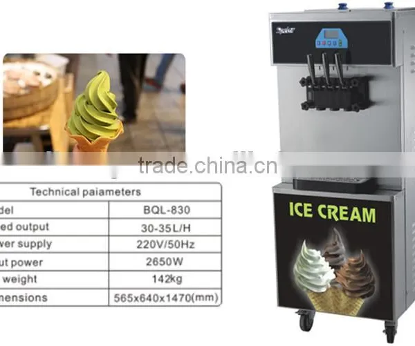 Flowing Lindes High Quality Liquid Nitrogen Ice Cream Machine photo-2