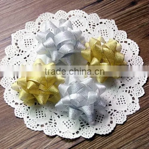 Plastic Ribbon Star Bow for Holiday Decoration photo-2
