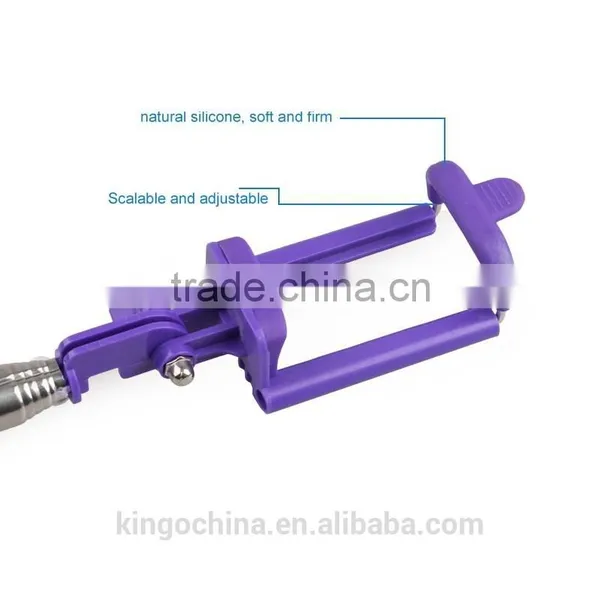 Hot Sale Product Wire Cable Moblie Monopod Selfie Stick for Cell Phone photo-4