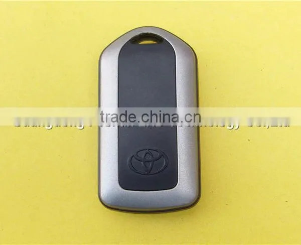 Hot Sale 3 Buttons Remote Key Case Fob for Toyota Silver Car Key photo-3
