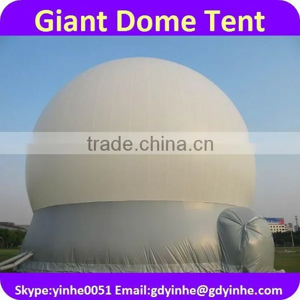 2016 Single Layer Giant White Inflatable Projection Dome Tent photo-4