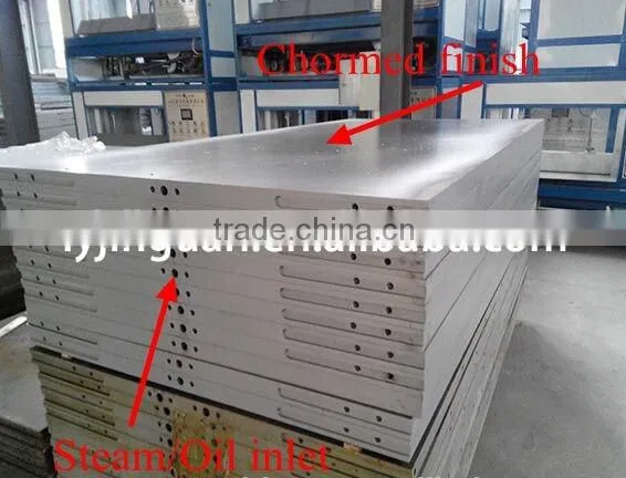 Multilayer Melamine Laminating Hot Press Machinery Machine Weight About 40000kg photo-2