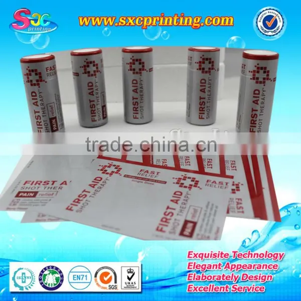 PVC Shrink Label for Products Packaging and Labeling, PVC Shrink Sleeve Label