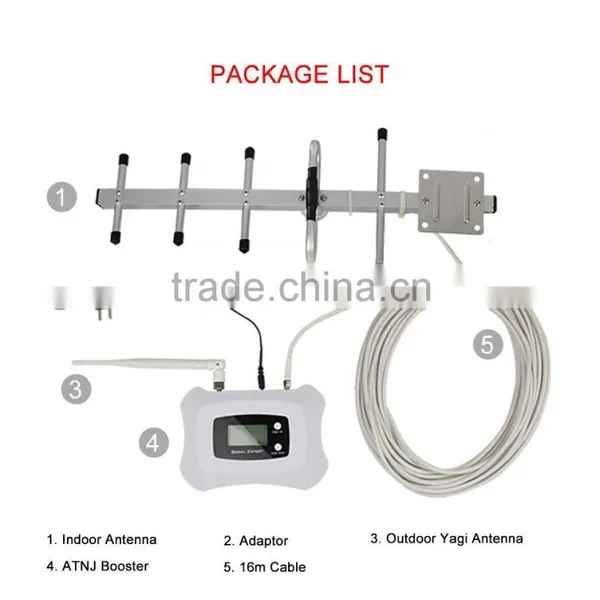 HOT Sale Easy-to-install 70dBi Gain Repeater, 2G 4G Amplifier 1800MHz Cellphonel Booster photo-2