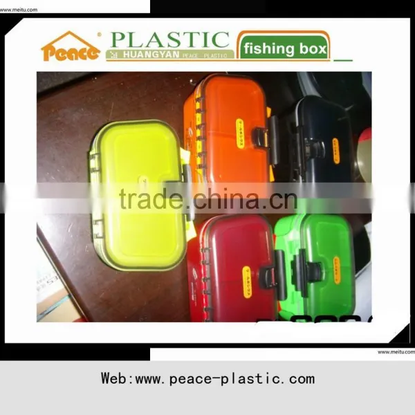 2014 Solid Plastic Two Layers Fishing Tackle Box for Sale
