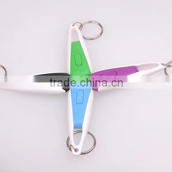 Wholesale Mini Colorful Light LED Keychain And Gift Items Factory photo-2