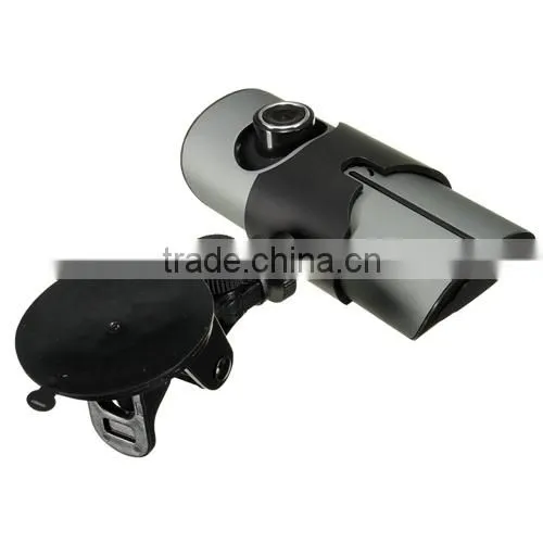 Car HD 2.7 Inch Dual Lens Cameras Dash Cam DVR Video Recorder G-sensor GPS R300 Gps Dual Camera Car-dvr photo-4