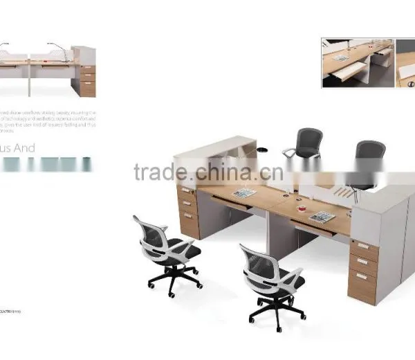 Cheap Factory Direct Modular Wooden Office Workstations Wholesale photo-5